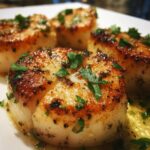 pan seared scallops