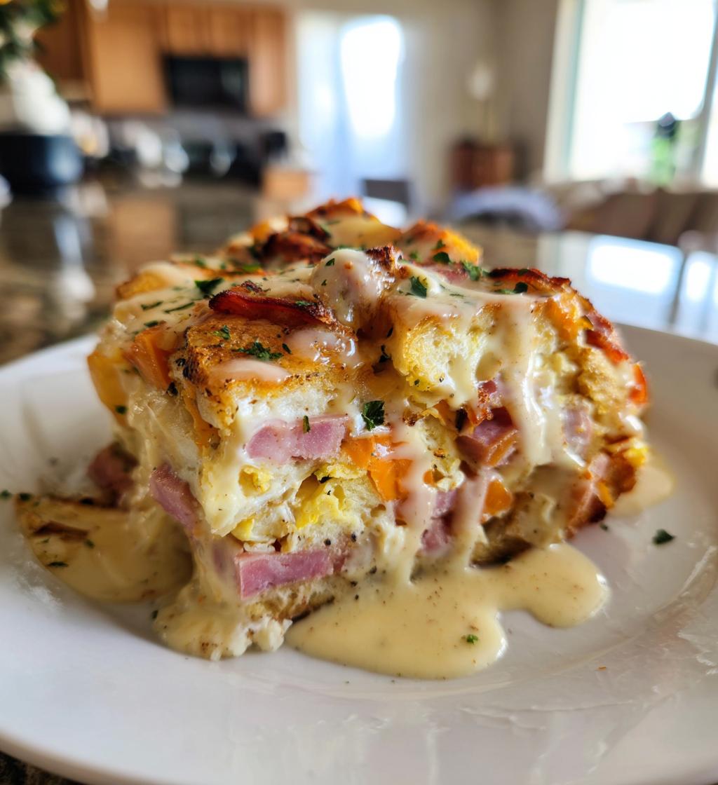 Eggs Benedict Casserole: 7 Comforting Layers of Joy