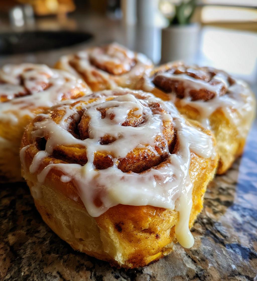 pumpkin spice cinnamon rolls: 7 Cozy Comforts for Fall