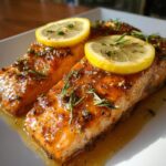 salmon in air fryer honey