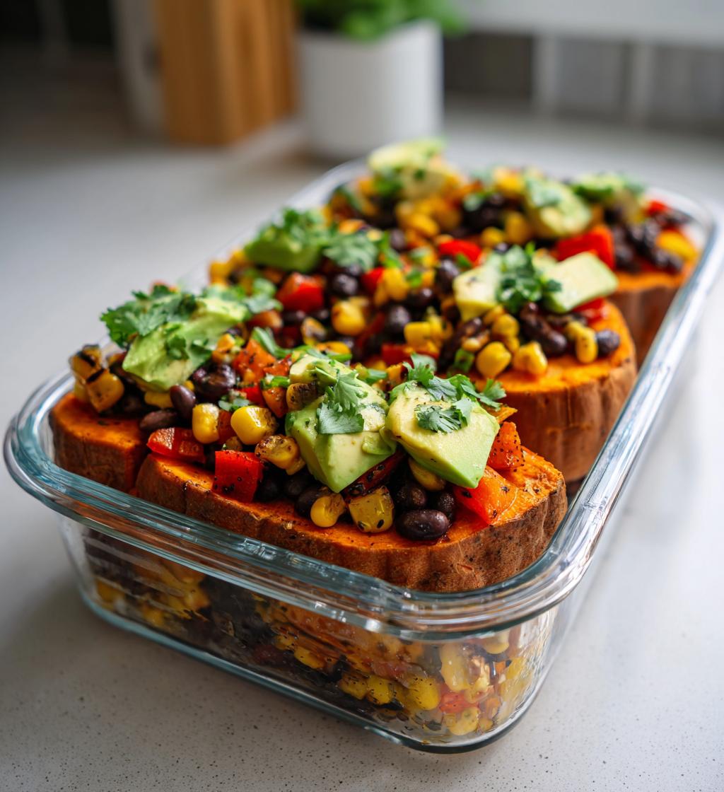 sweet potato meal prep