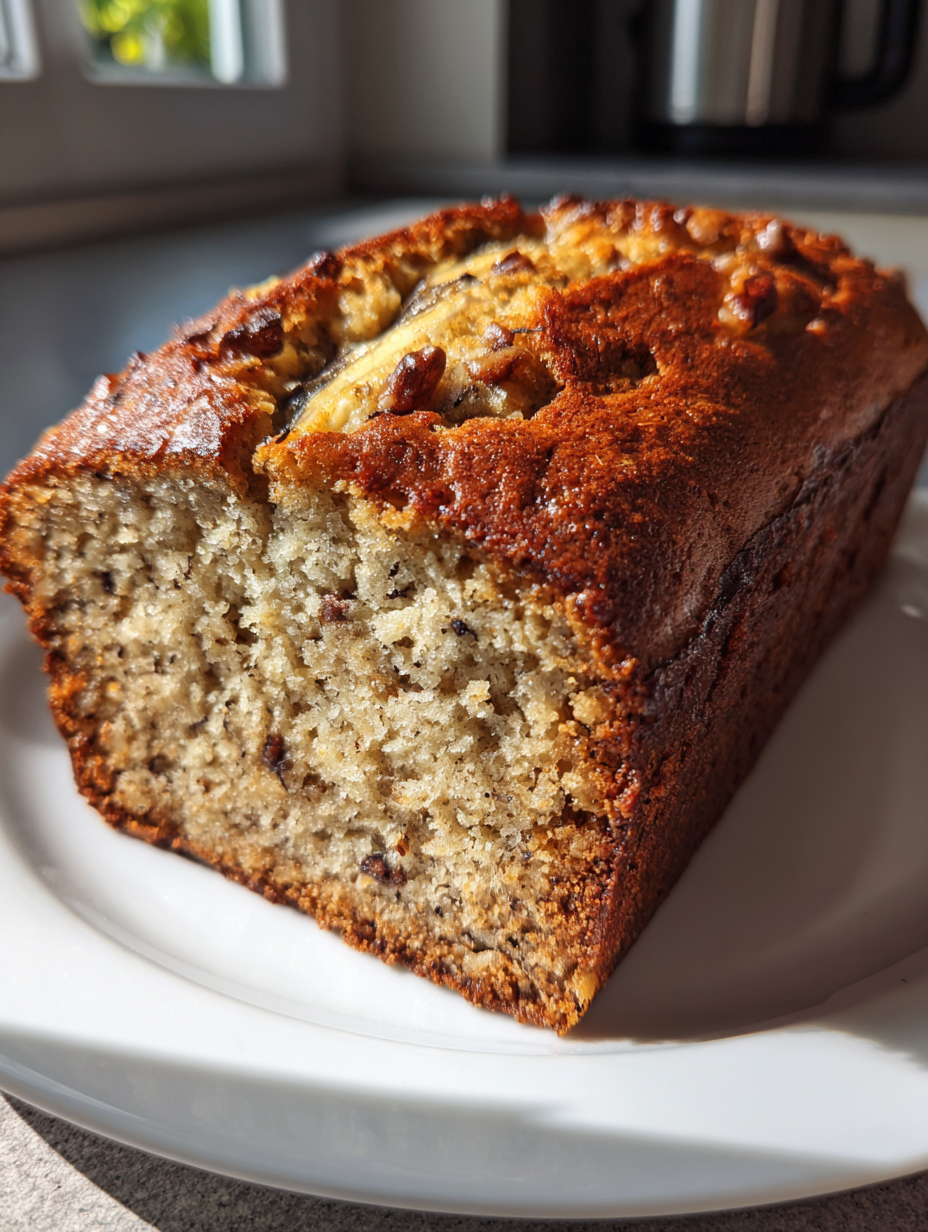 banana bread recipe: easy, moist, and deliciously homemade treat