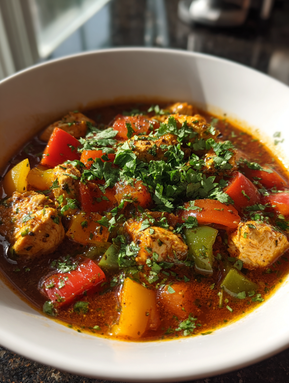 ​crockpot healthy easy recipes: crockpot healthy easy recipes: Delicious Chicken and Veggie Stew