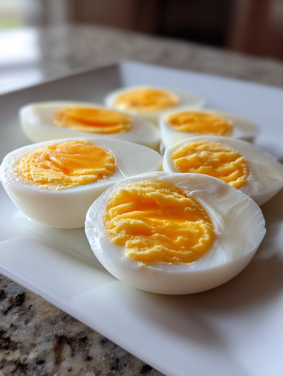 how to make hard boiled eggs: the perfect creamy yolk every time