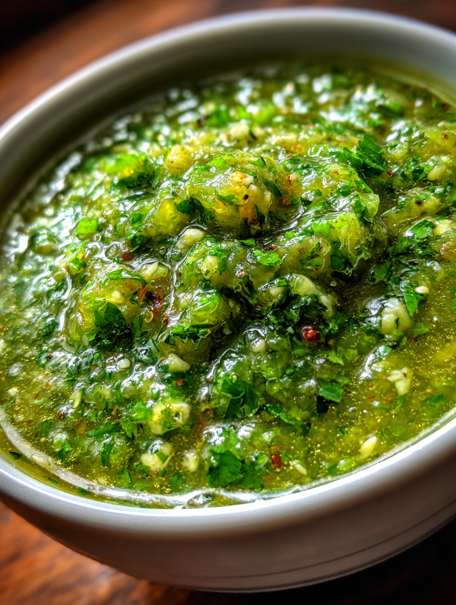 how to make salsa verde: the best fresh green sauce recipe
