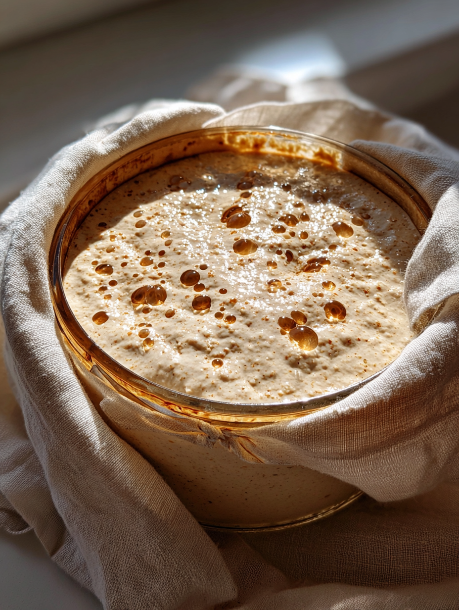 how to make sourdough starter: the perfect base for fresh bread
